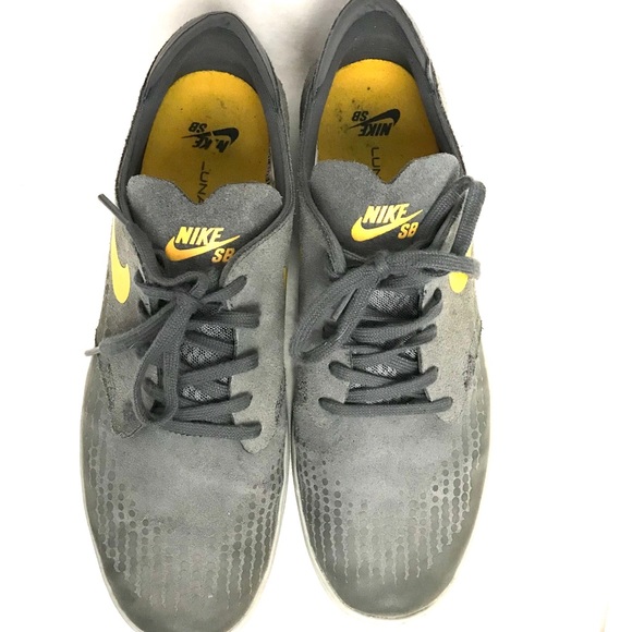 Nike SB Lunarlon Oneshot Skate Shoes 631044-070 - Picture 2 of 5